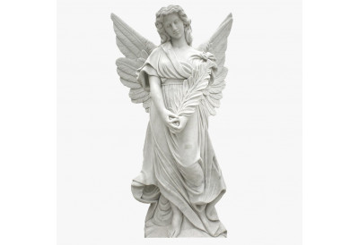 Купить Скульптура из мрамора S_38 Ангел с лавровой ветвью